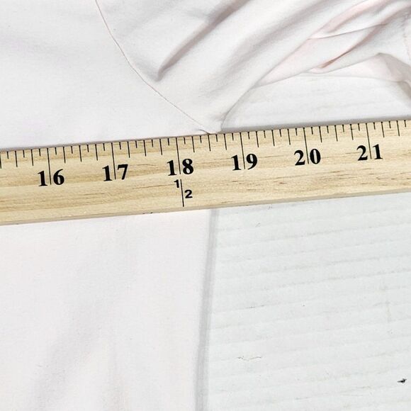 MCM Vintage Pink Polo with Eyelet Hem, Women's Medium - Picture 11 of 12